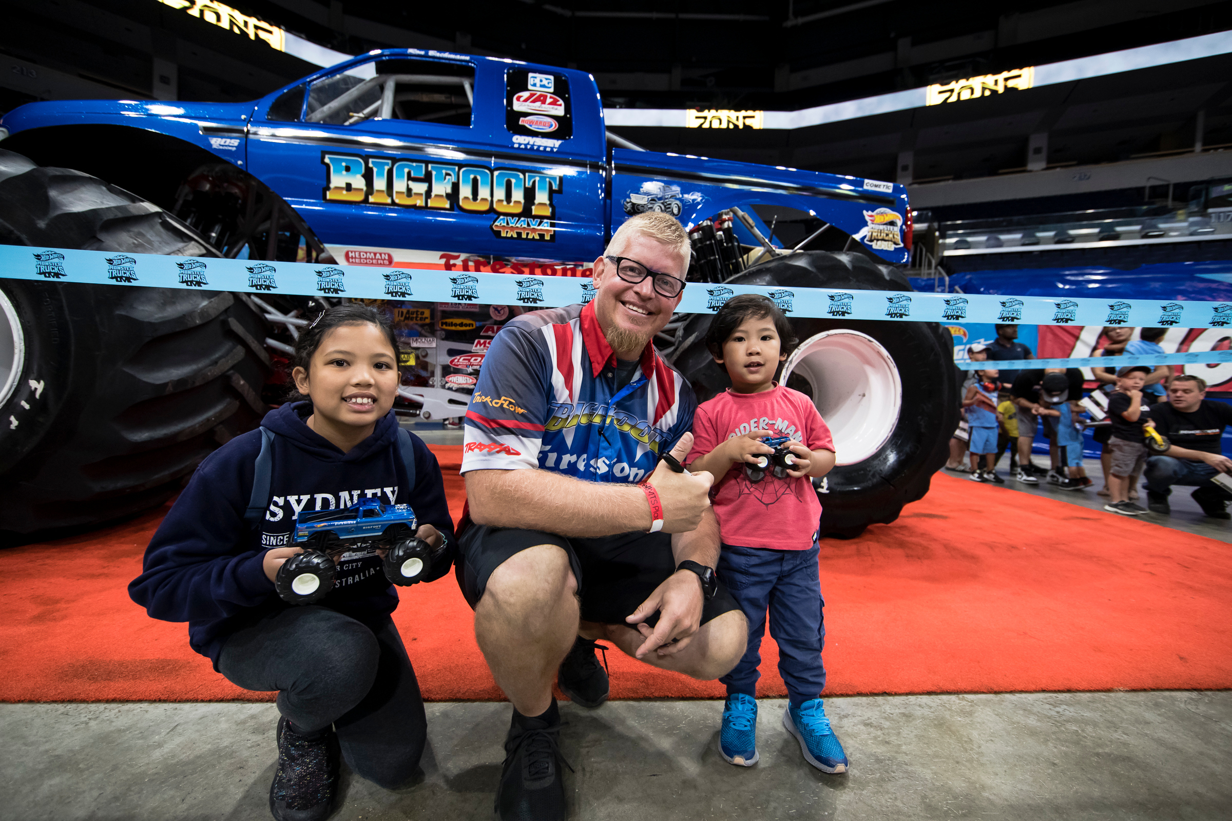 The Hot Wheels Monster Trucks Live VIP experience gets you closer than ever before