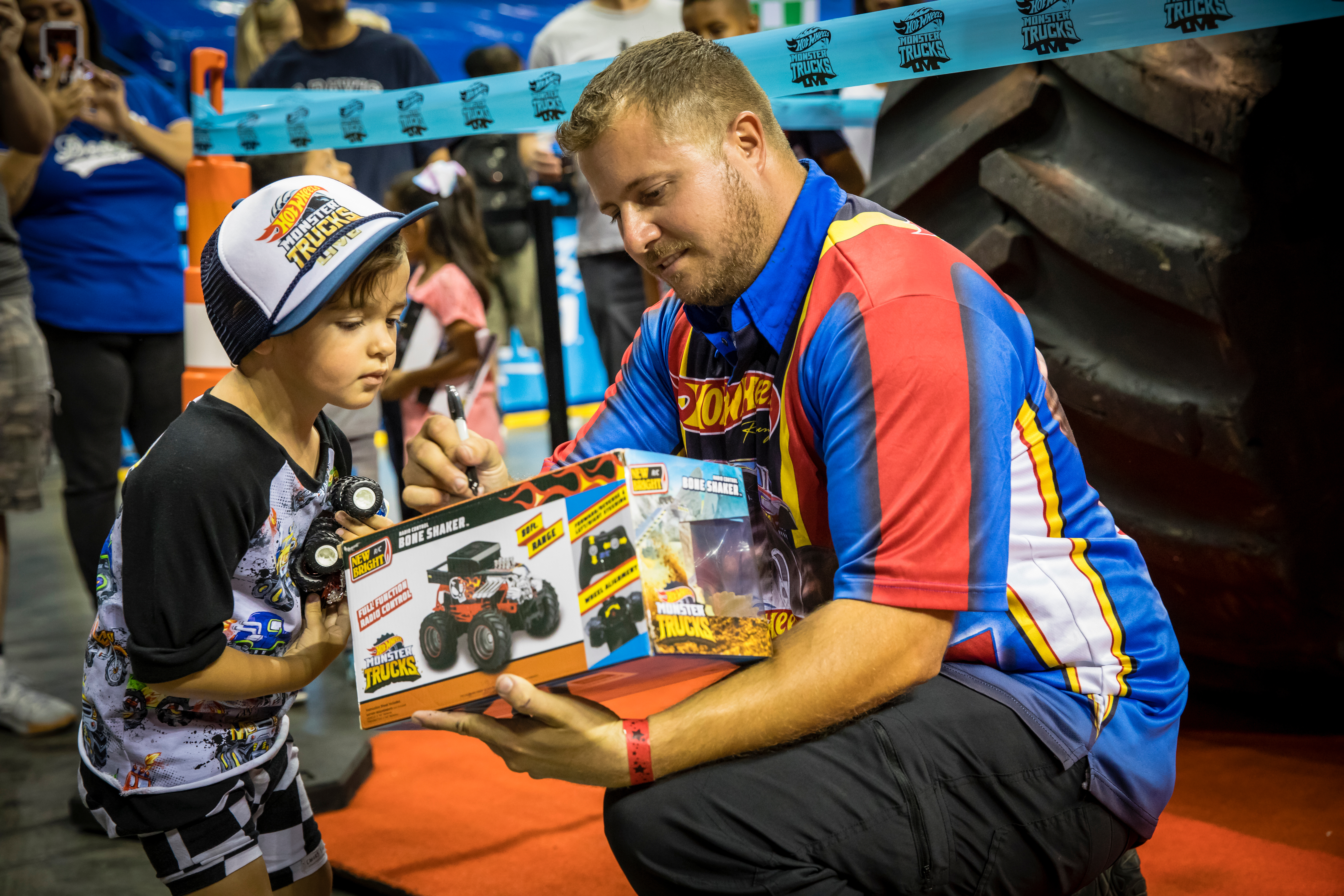 The Hot Wheels Monster Trucks Live VIP experience gets you closer than ever before